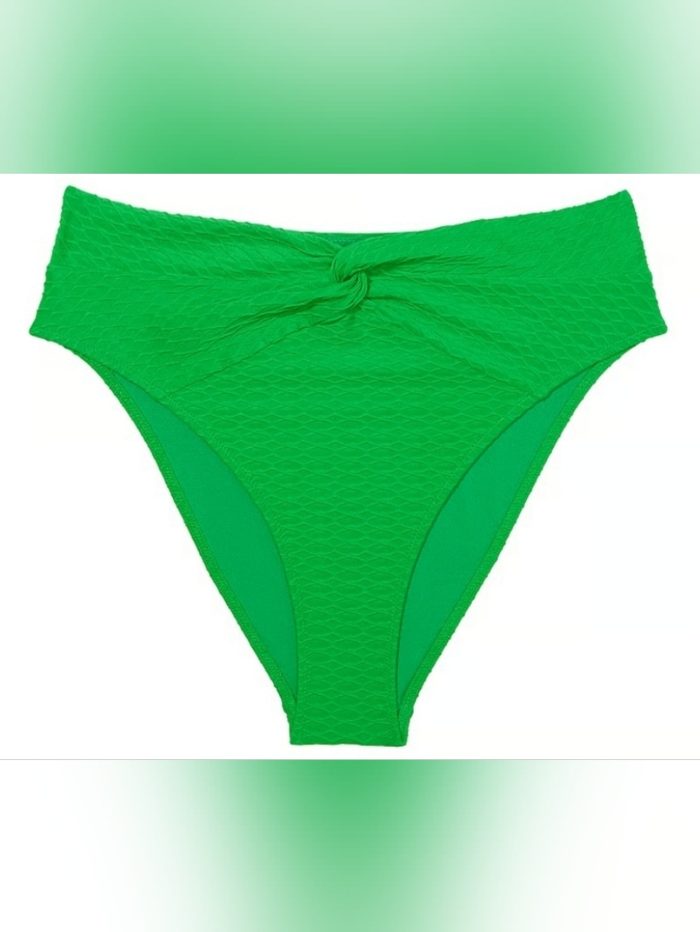 M VS Swim High Waist Cheeky Bikini Bottom Tropical Island Getaway